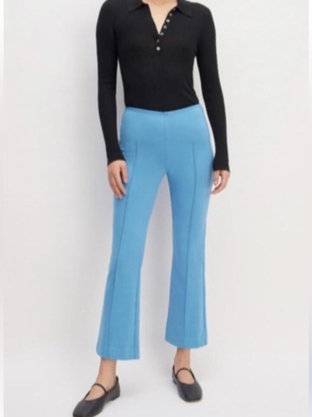 Everlane • The Dream Kick Flare Pant 
Heritage Blue S